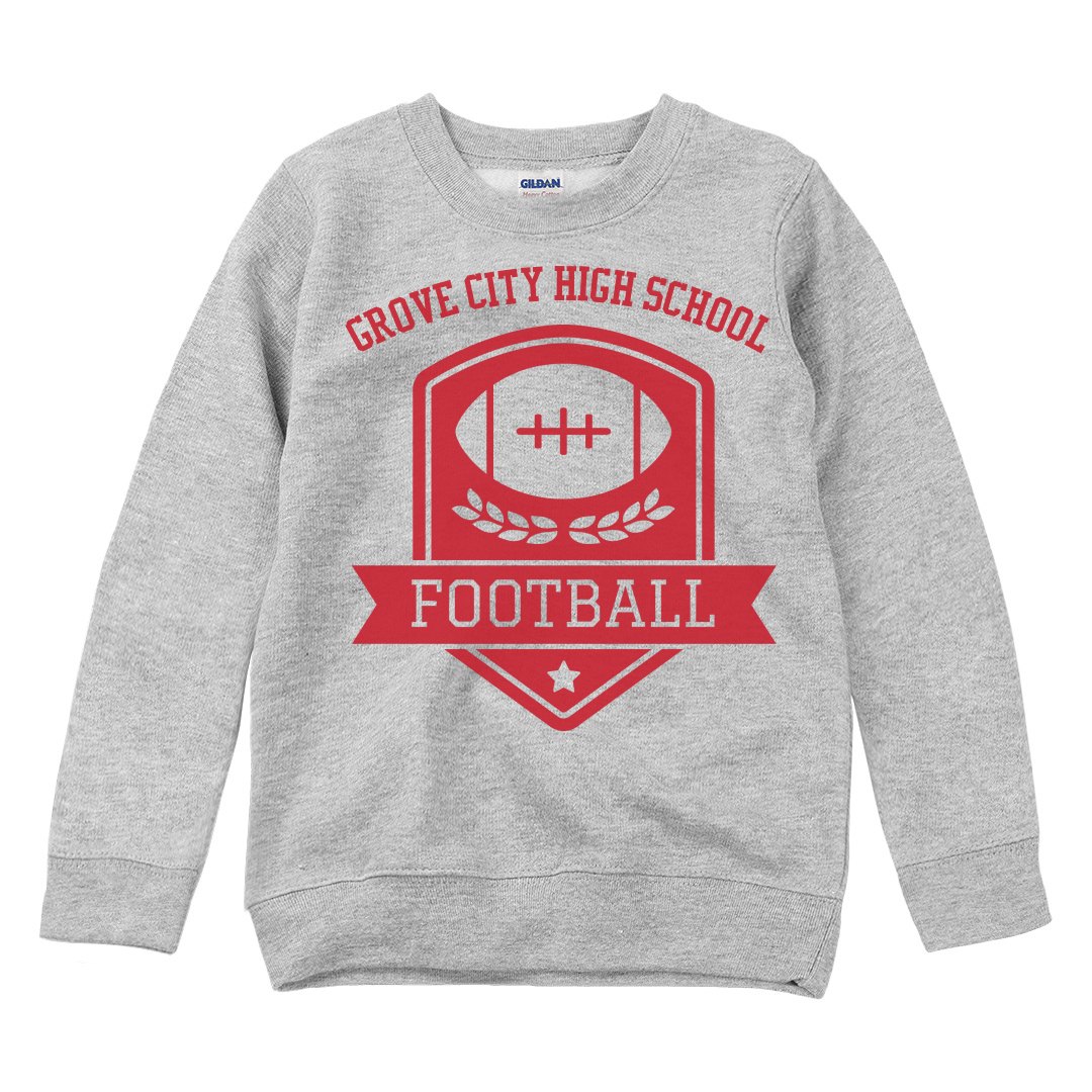 Football Badge Sweatshirt