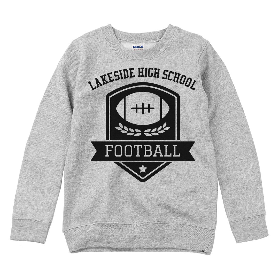 Football Badge Sweatshirt
