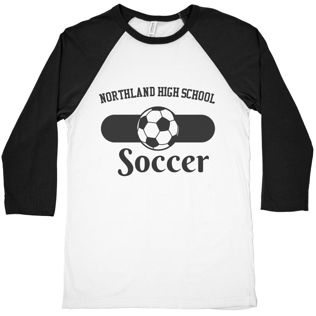 Soccer Banner Raglan