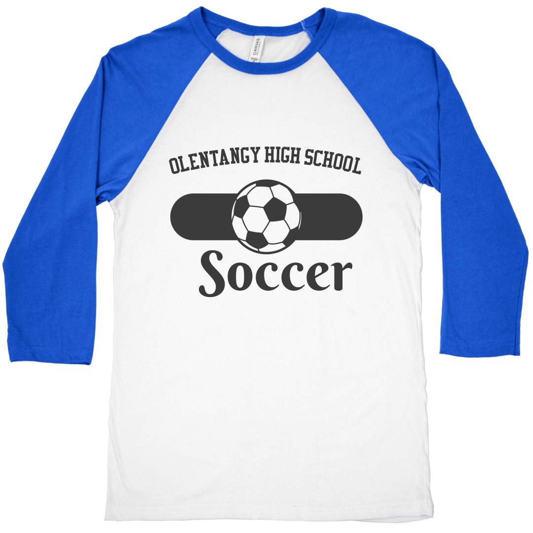 Soccer Banner Raglan