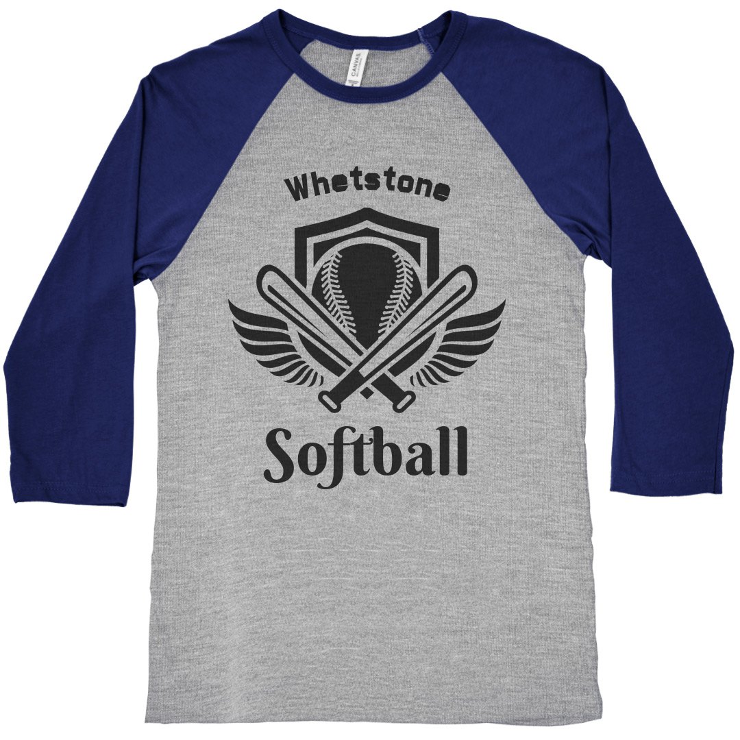 Softball Wings Raglan