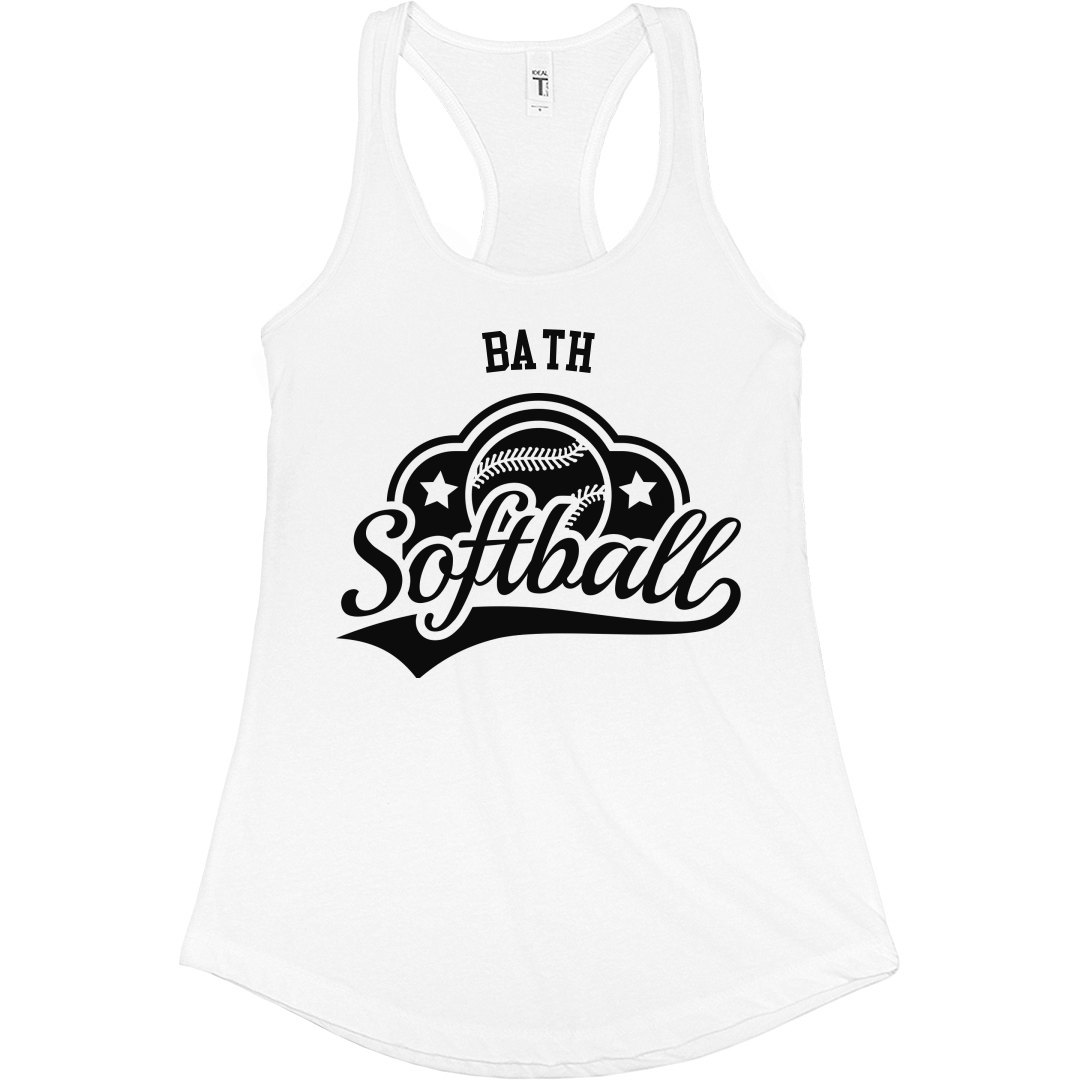 Softball Logo Tank